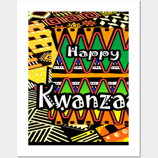 Happy Kwanzaa Posters and Art